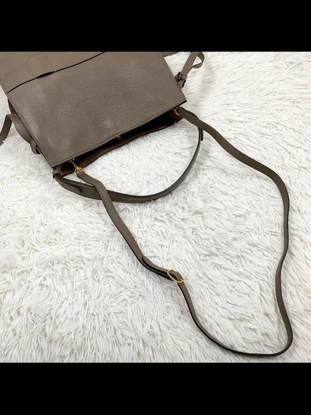 Mulberry Brown Leather Shoulder Bag